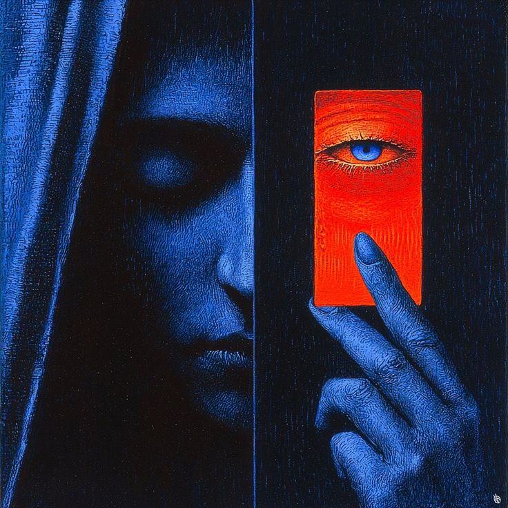 Синее и красное 