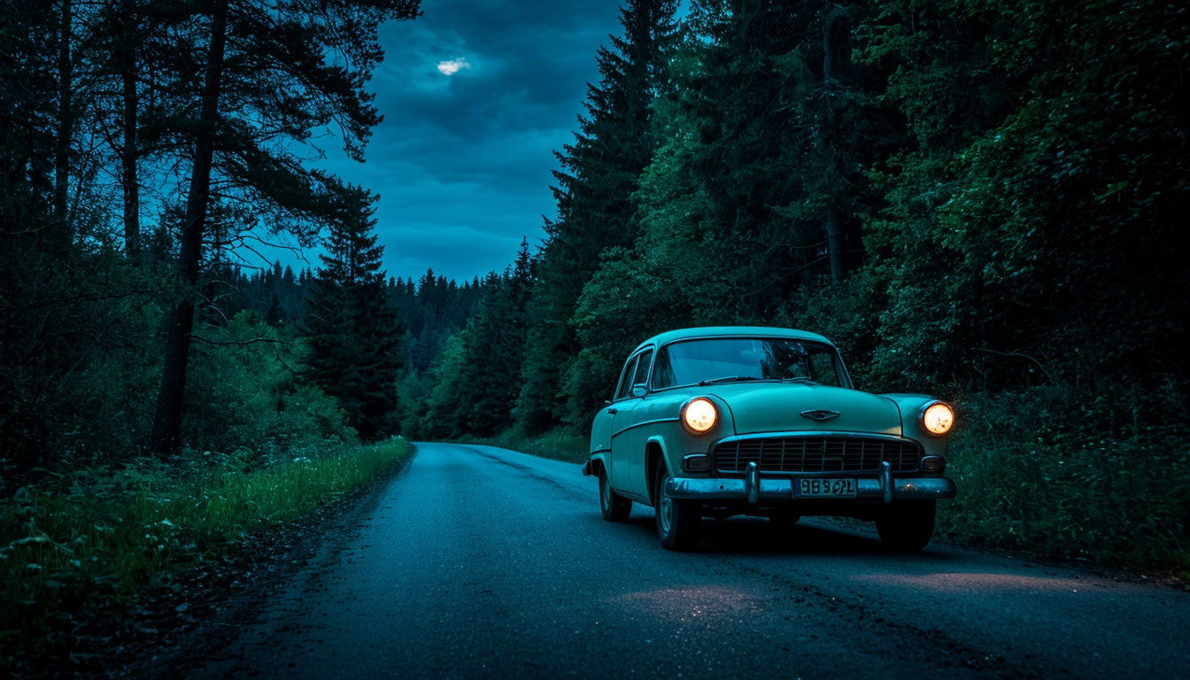 В летнюю тьму