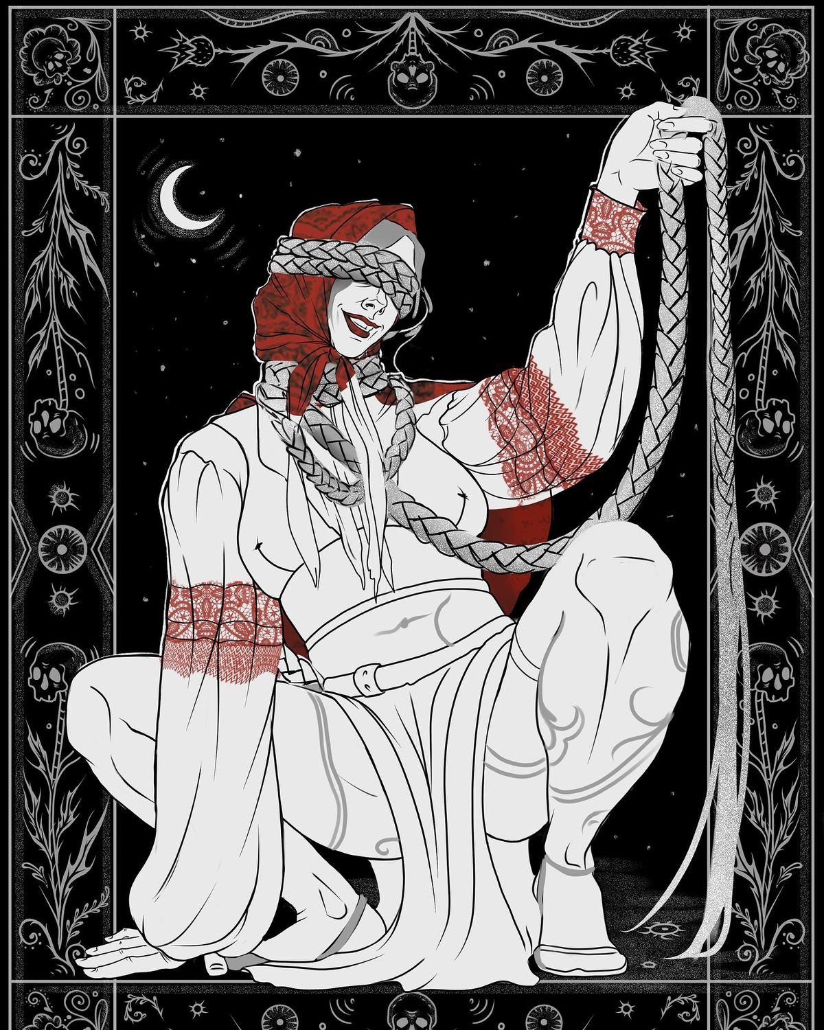 ББД: гори-гори ясно, девица красная. 